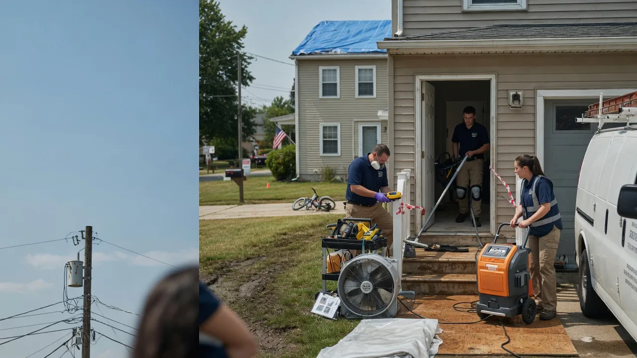 Water Damage Repair in Russia, OH near me